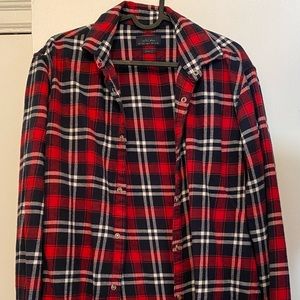 Basic Zara Plaid Slim Fit Shirt